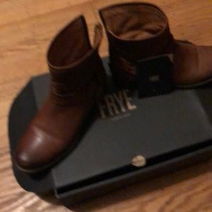 Frye Cognac Boots